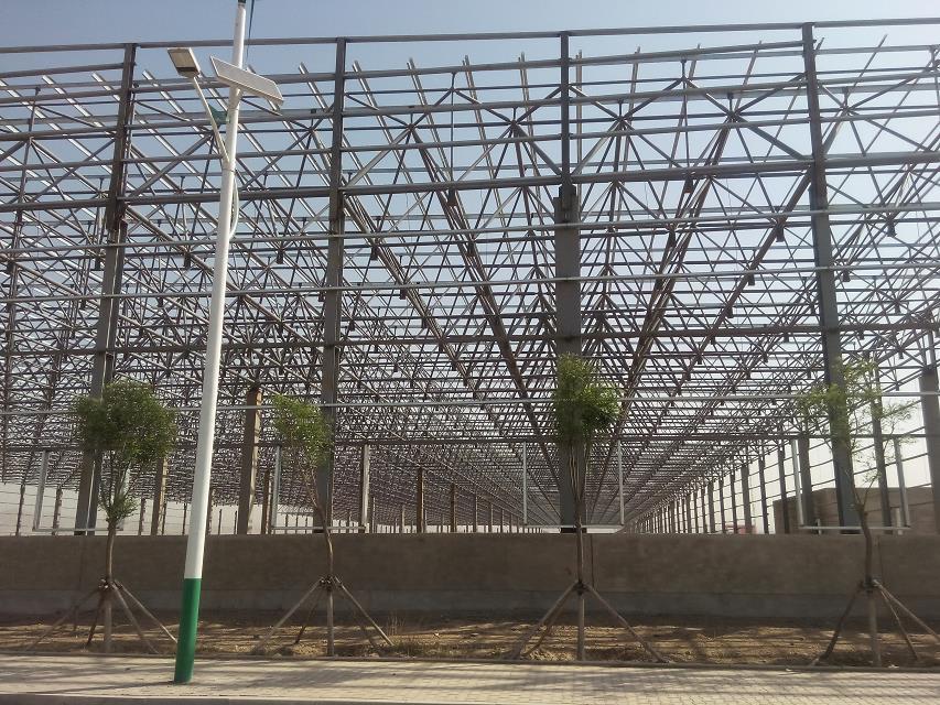 承德汽车工业厂房网架
